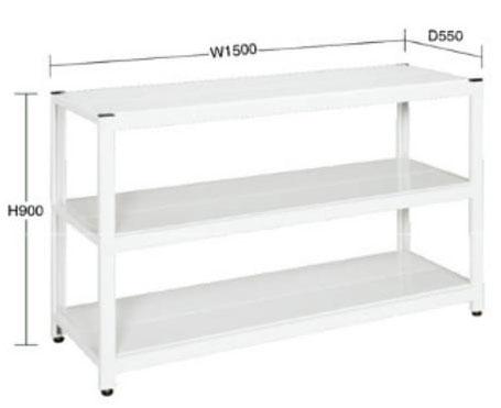 K 14: KỆ ĐỂ HÀNG 3 TẦNG