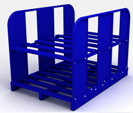 K 06: PALLET SẮT LẮP GHÉP