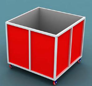 X 07: XE CHỞ ÁO INOX DÁN MÀU