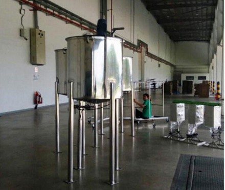 LẮP ĐẶT HỆ THỐNG KHUẤY HÓA CHẤT GIAI ĐOẠN I