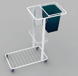 X 06: XE VỆ SINH BẰNG INOX